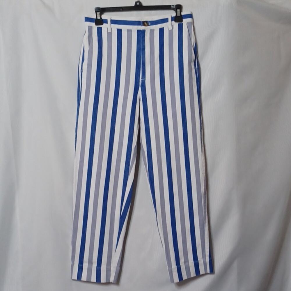 Madewell Women's Tapered Jeans in Stripe. Size 26